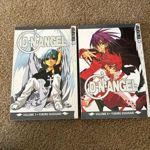 D.N.Angel DNAngel Yukiru Sugisaki manga graphic novel comic anime book 7&8 EUC